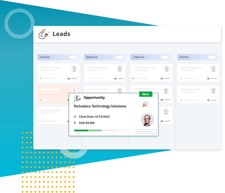 Leads and opportunities